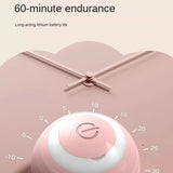 Gravity Rolling Cat Ball — Food-Grade Silicone, USB Rechargeable