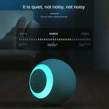 Gravity Rolling Cat Ball — Food-Grade Silicone, USB Rechargeable