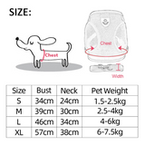 Reflective No-Choke Pet Harness — Adjustable Control Vest
