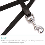 16.5ft Retractable Dog Leash — One-Button Brake & Lock