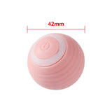 Gravity Rolling Cat Ball — Food-Grade Silicone, USB Rechargeable
