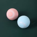 Gravity Rolling Cat Ball — Food-Grade Silicone, USB Rechargeable