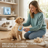 Stainless Steel Grooming Comb for Long-Haired Cats & Dogs