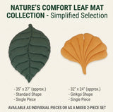 Reversible Leaf Bed — Soft, Washable & Non-Slip