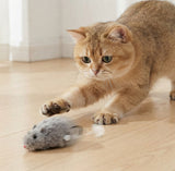 Wind-Up Mouse Chase Toy — Interactive Plush Mice