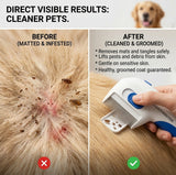 Electric Flea Comb — Pesticide-Free Flea & Lice Removal for Cats & Dogs