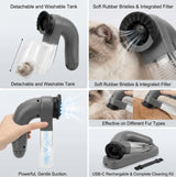 Cordless Pet Grooming Vacuum - Gentle Fur Suction for Dogs & Cats