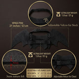Bat Wings Halloween Harness Costume for Cats & Dogs