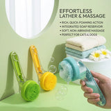 Soft Bath Scrub Brush for Cats & Small Dogs — Massage & Lather