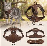 Reflective No-Choke Harness + Leash Set