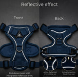 Reflective No-Choke Harness + Leash Set
