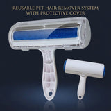 Cat-Ear Self-Cleaning Lint Brush — Reusable Pet Hair Remover