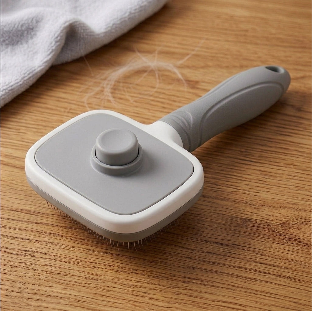 Stainless Steel Grooming Comb for Long-Haired Cats & Dogs