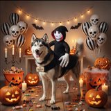 Skeleton Ghost "Riding" Halloween Outfit