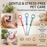 Pet Medicine Syringe for Dogs & Cats — Pills & Liquids, Leakproof
