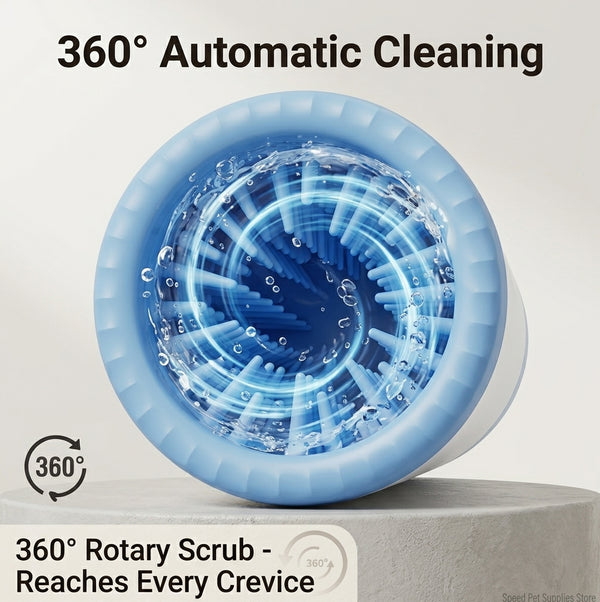 Automatic Paw Cleaner - 360° Rechargeable Pet Foot Washer