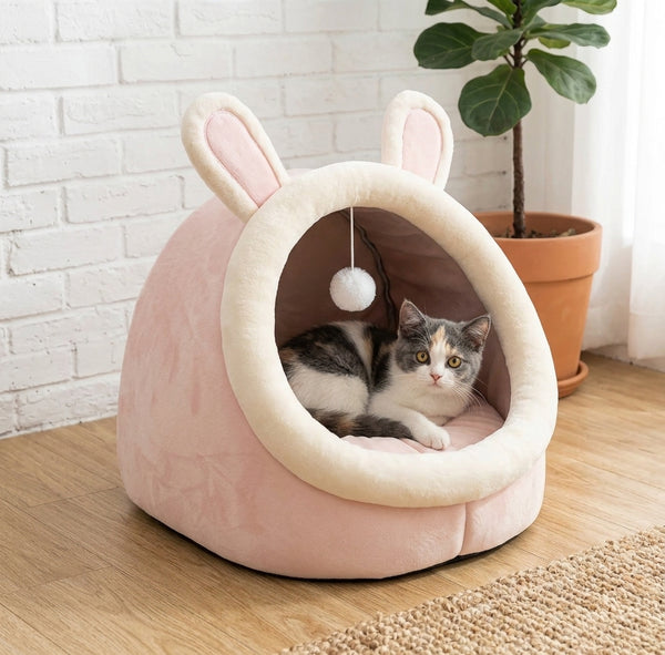 Cozy Cat Cave Bed