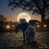 Bat Wings Halloween Harness Costume for Cats & Dogs