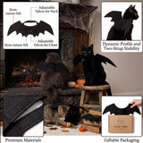 Bat Wings Halloween Harness Costume for Cats & Dogs