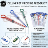 Pet Medicine Syringe for Dogs & Cats — Pills & Liquids, Leakproof
