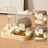 2-in-1 Pet Feeder & Water Dispenser — Large Capacity, Dry/Wet Separation