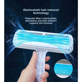 Cat-Ear Self-Cleaning Lint Brush — Reusable Pet Hair Remover