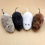 Wind-Up Mouse Chase Toy — Interactive Plush Mice