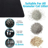 Double-Layer Cat Litter Mat — Waterproof, Non-Slip & Washable