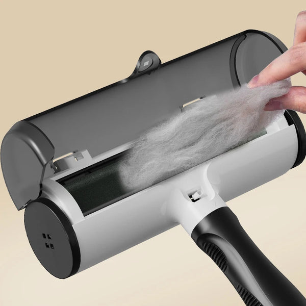 Cat-Ear Self-Cleaning Lint Brush — Reusable Pet Hair Remover