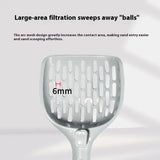 Deep Mesh Cat Litter Scoop — Fast-Sifting Grid, Hangable Handle