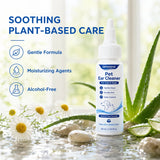 Gentle Ear Cleaner for Dogs & Cats - Alcohol-Free Wax & Odor Solution