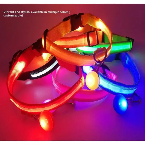 طوق الأمان LED فائق السطوع LumiPet™