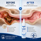 Gentle Ear Cleaner for Dogs & Cats - Alcohol-Free Wax & Odor Solution