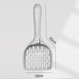 Deep Mesh Cat Litter Scoop — Fast-Sifting Grid, Hangable Handle