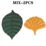 Reversible Leaf Cat Bed — Soft, Washable & Non-Slip