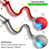 Smart Rolling Cat Ball — Rechargeable Interactive Toy