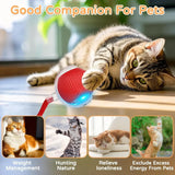 Smart Rolling Cat Ball — Rechargeable Interactive Toy