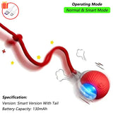 Smart Rolling Cat Ball — Rechargeable Interactive Toy
