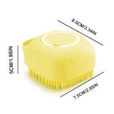 Silicone Pet Bath & Massage Brush