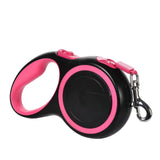 16.5ft Retractable Dog Leash — One-Button Brake & Lock